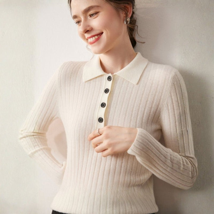 Alessandra – Cashmere Wool Sweater - Hilltop Nord