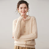 Wavecrest – Cashmere Wool Cardigan - Hilltop Nord