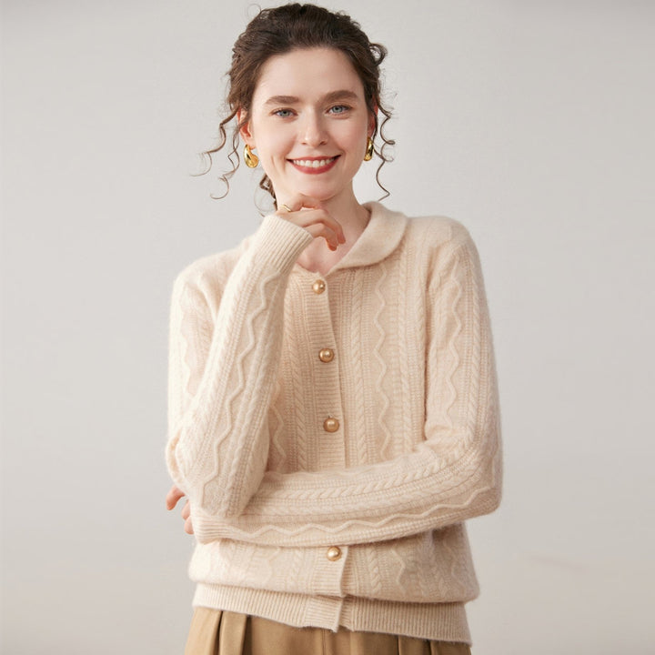 Wavecrest – Cashmere Wool Cardigan - Hilltop Nord