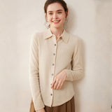 Embercliff – Cashmere Wool Cardigan - Hilltop Nord