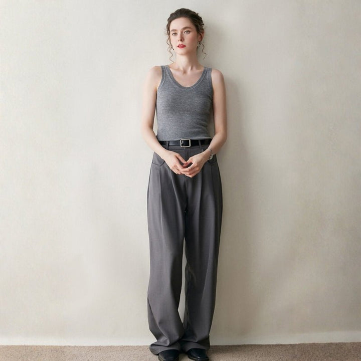 Terrathread – Cashmere Wool Tank Top - Hilltop Nord