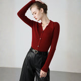 Seraphina – Cashmere Wool Cardigan