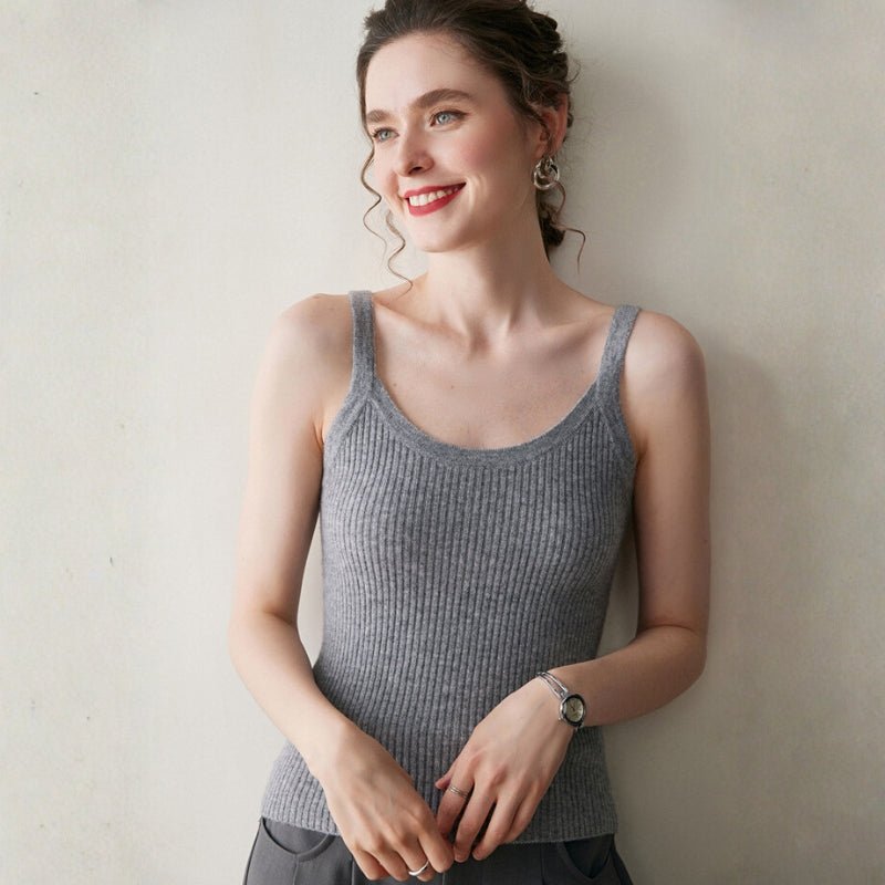 Threadhaven – Cashmere Wool Camisole - Hilltop Nord