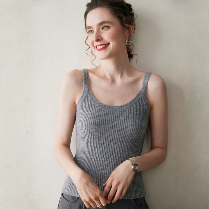 Threadhaven – Cashmere Wool Camisole - Hilltop Nord