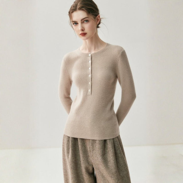 Crosshaven – Cashmere Wool Sweater - Hilltop Nord