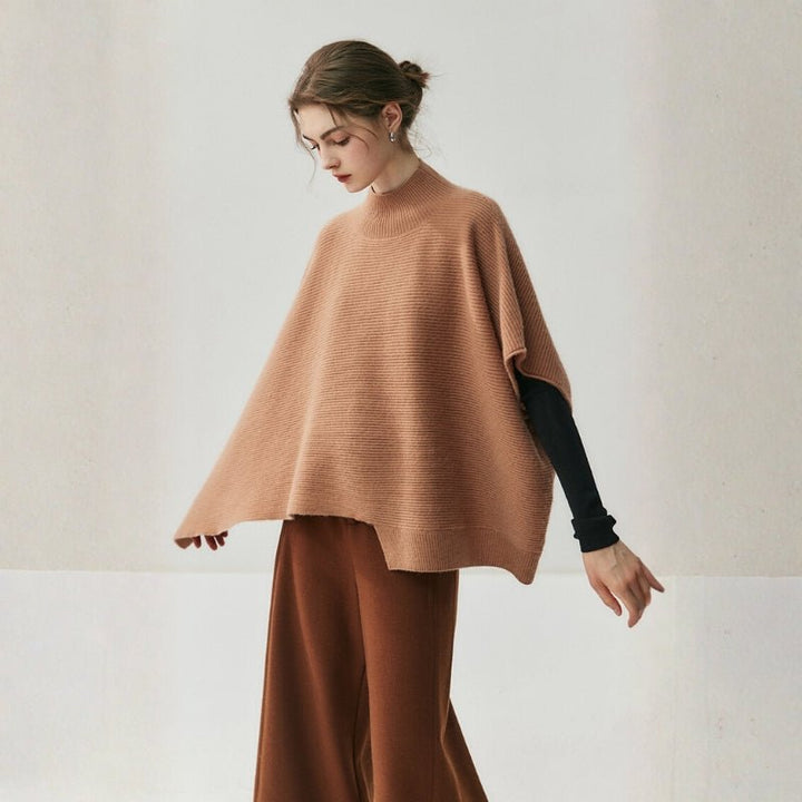 Havenveil – Cashmere Wool Poncho - Hilltop Nord