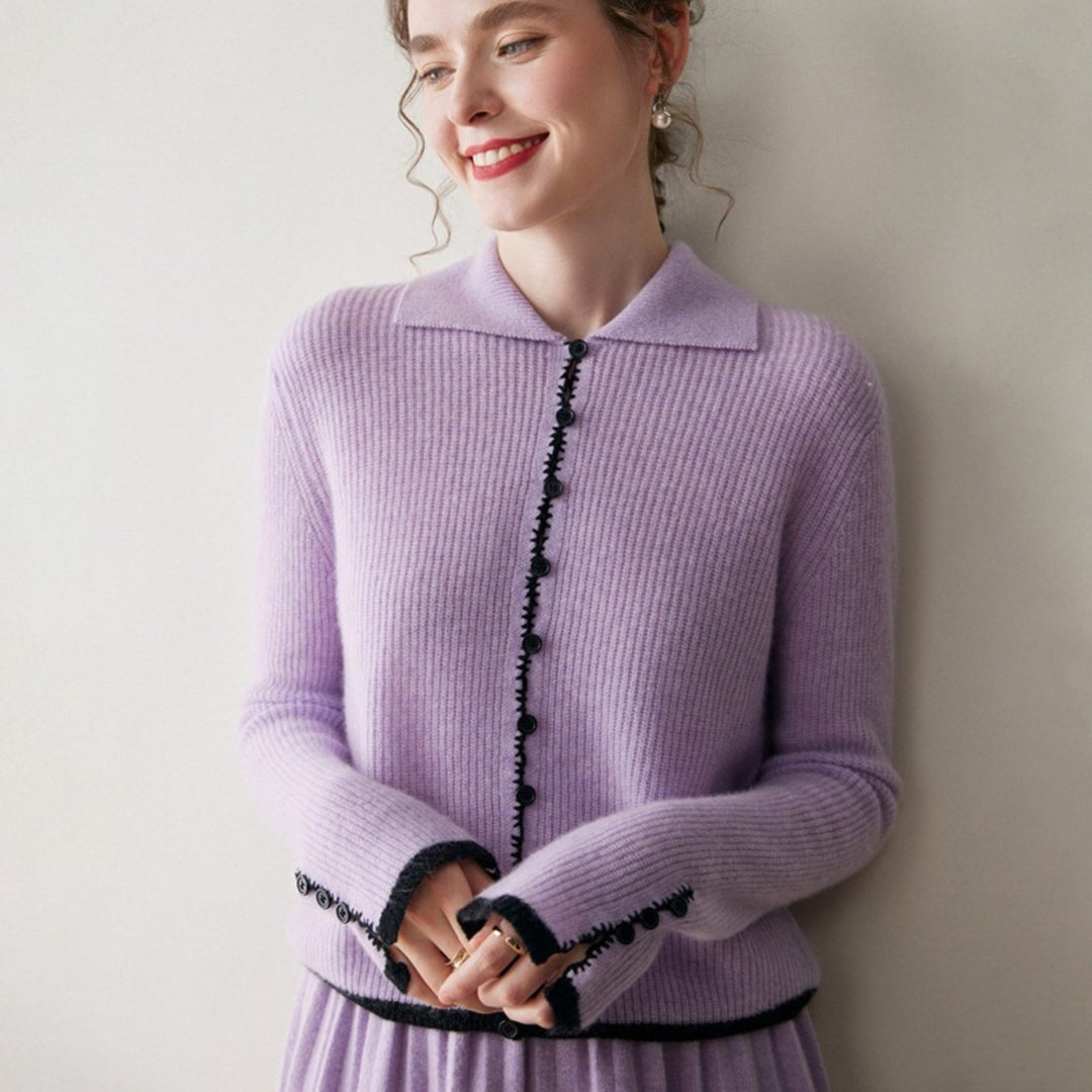 Windmere – Cashmere Wool Cardigan - Hilltop Nord