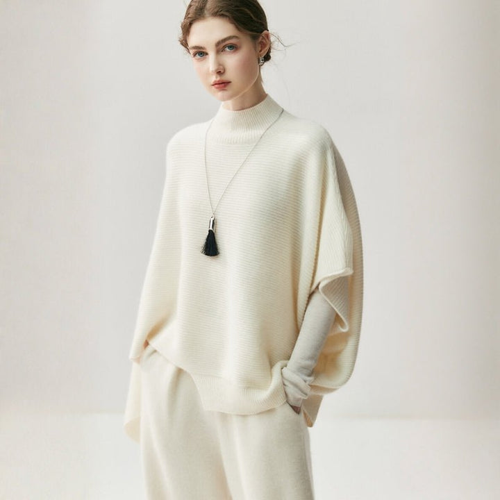 Havenveil – Cashmere Wool Poncho - Hilltop Nord