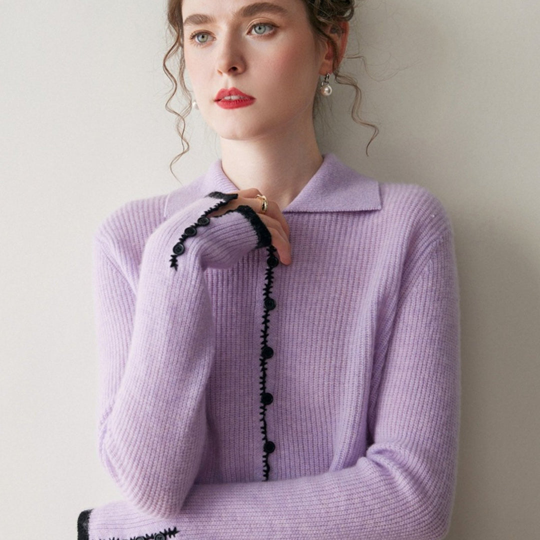 Windmere – Cashmere Wool Cardigan - Hilltop Nord