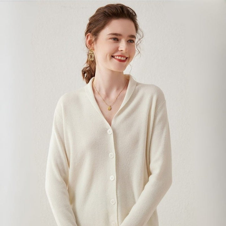 Fairhaven – Cashmere Cardigan - Hilltop Nord