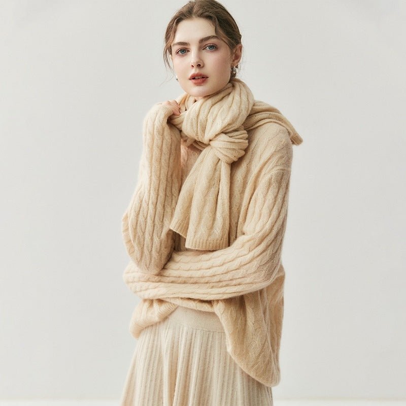 Crestwarp – Cashmere Wool Scarf - Hilltop Nord
