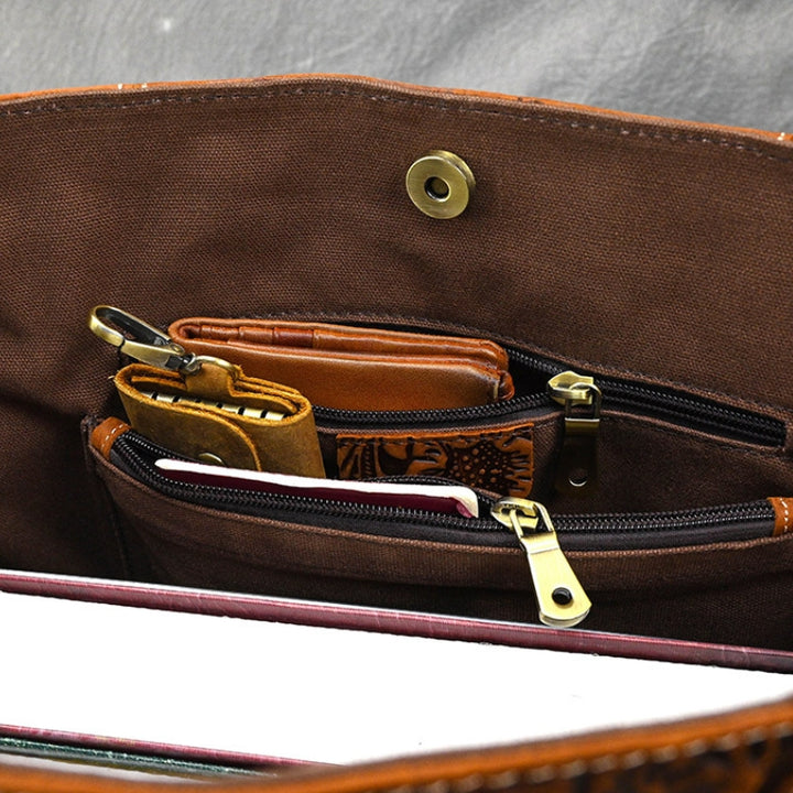 Amberleaf – Leather Tote Bag