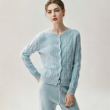 Ridgecable – Cashmere Wool Cardigan