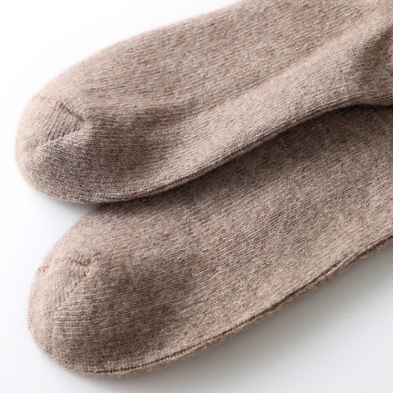 Cascade - Cashmere Wool Over-the-Knee Socks