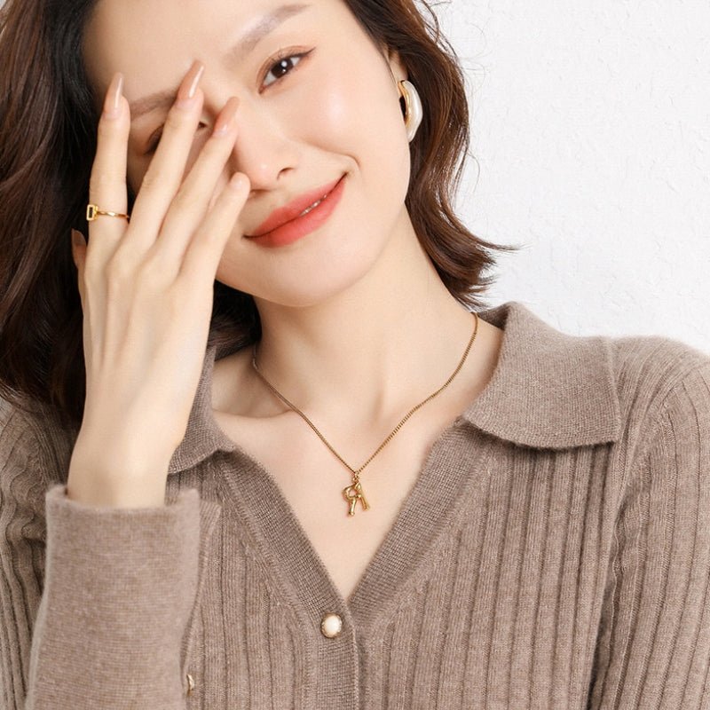 Emberhollow – Cashmere Wool Cardigan - Hilltop Nord