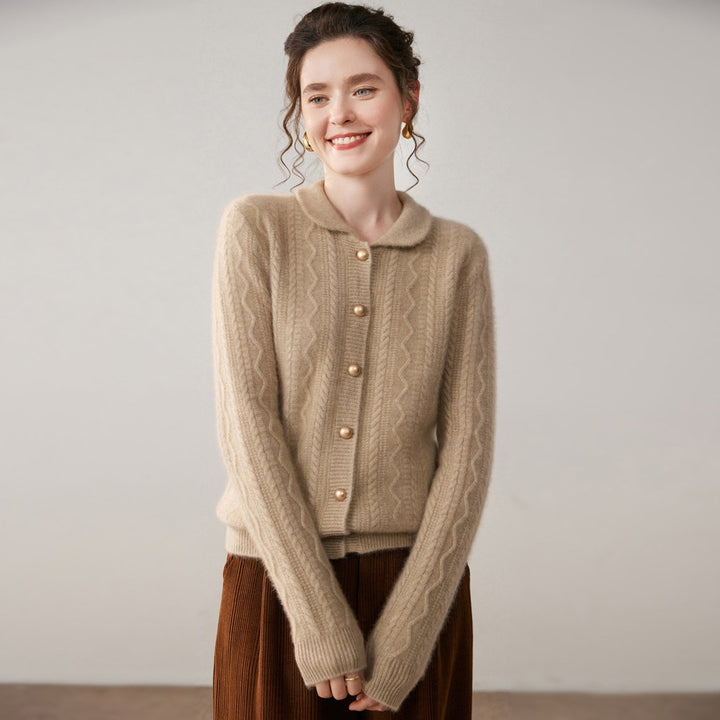 Wavecrest – Cashmere Wool Cardigan - Hilltop Nord