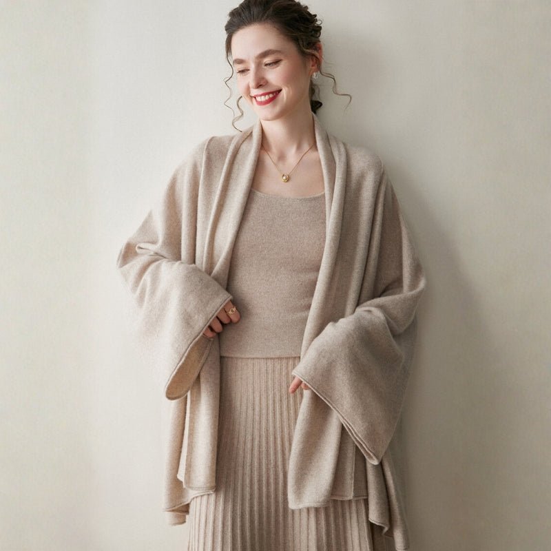 Hearthfall – Cashmere Wool Cardigan - Hilltop Nord