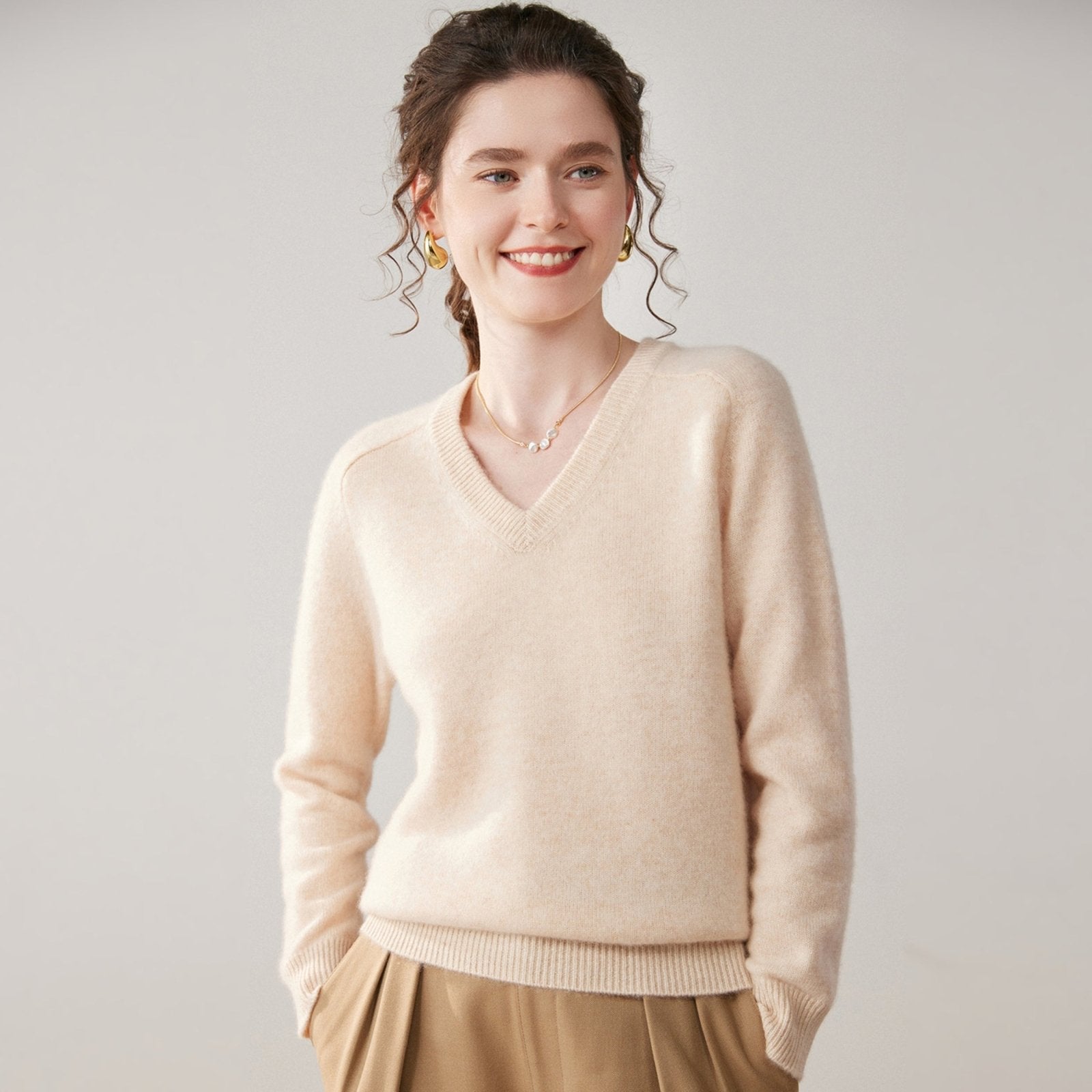 Cliffhaven – Cashmere Wool Sweater - Hilltop Nord
