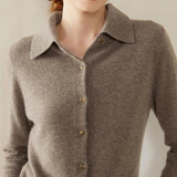Loomstead – Cashmere Wool Cardigan - Hilltop Nord