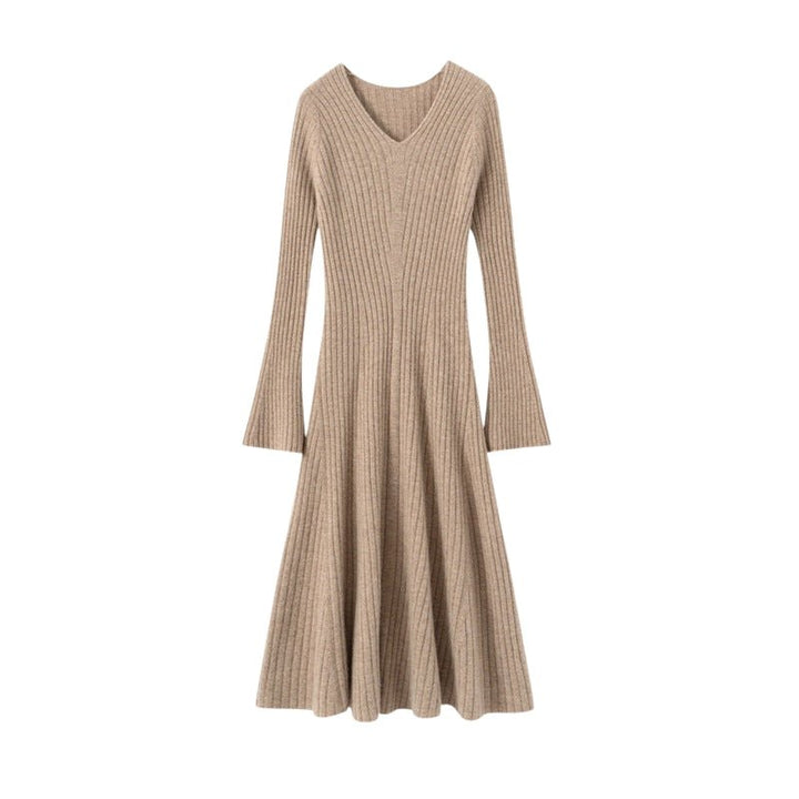 Fjordline – Cashmere Wool Dress - Hilltop Nord