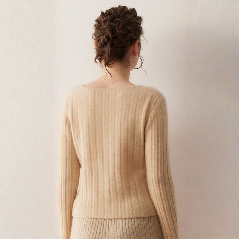 Crossveil – Cashmere Wool Top - Hilltop Nord