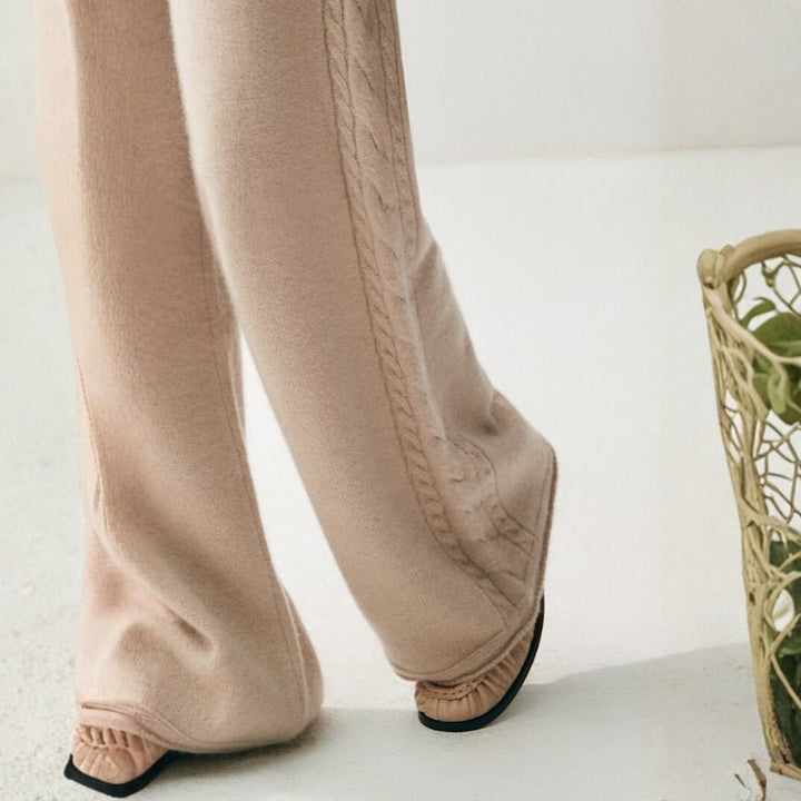 Slopehaven – Cashmere Wool Pants - Hilltop Nord