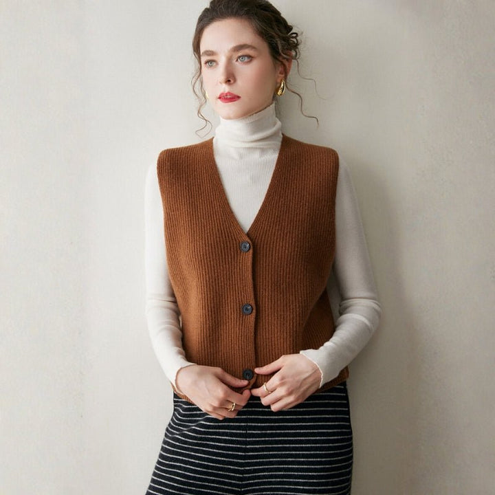 Windfell – Cashmere Wool Vest - Hilltop Nord