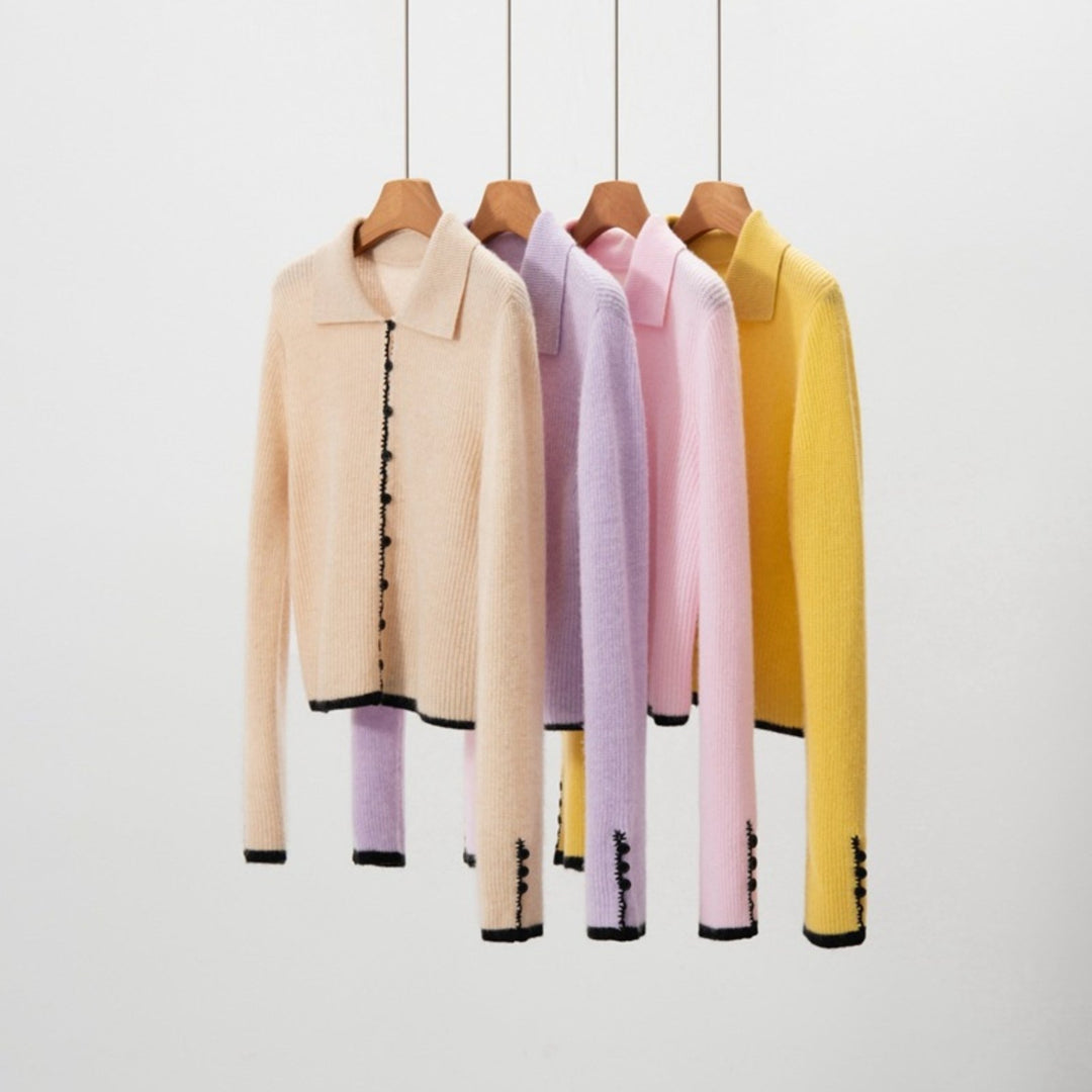 Windmere – Cashmere Wool Cardigan - Hilltop Nord