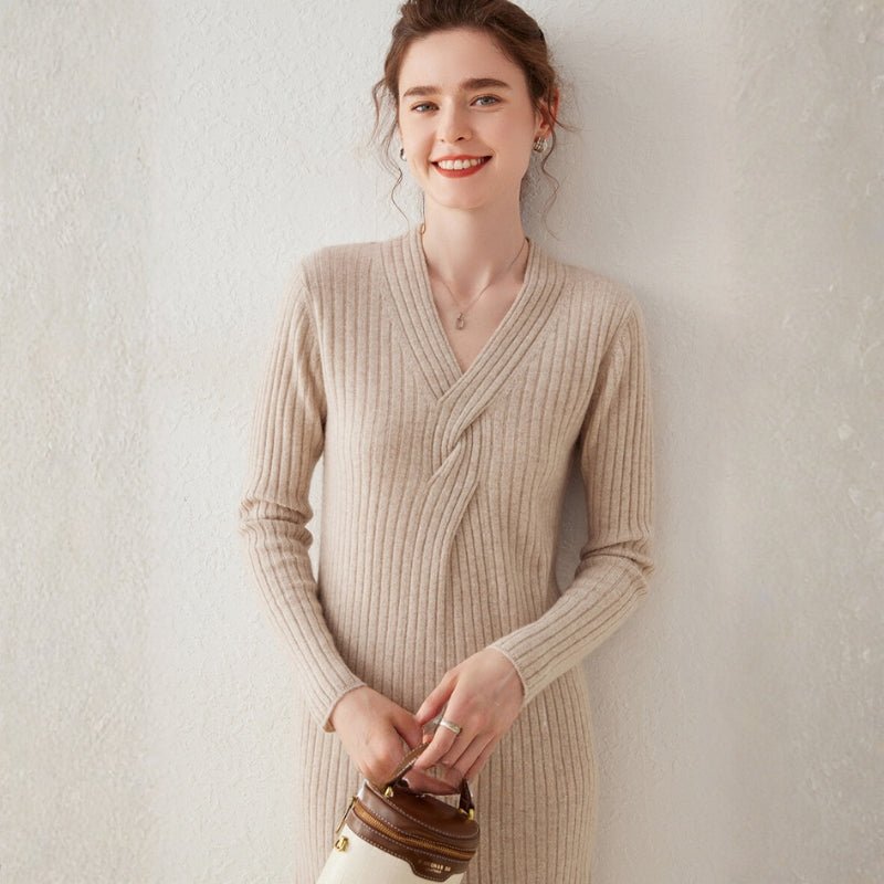 Mistveil – Cashmere Wool Dress - Hilltop Nord