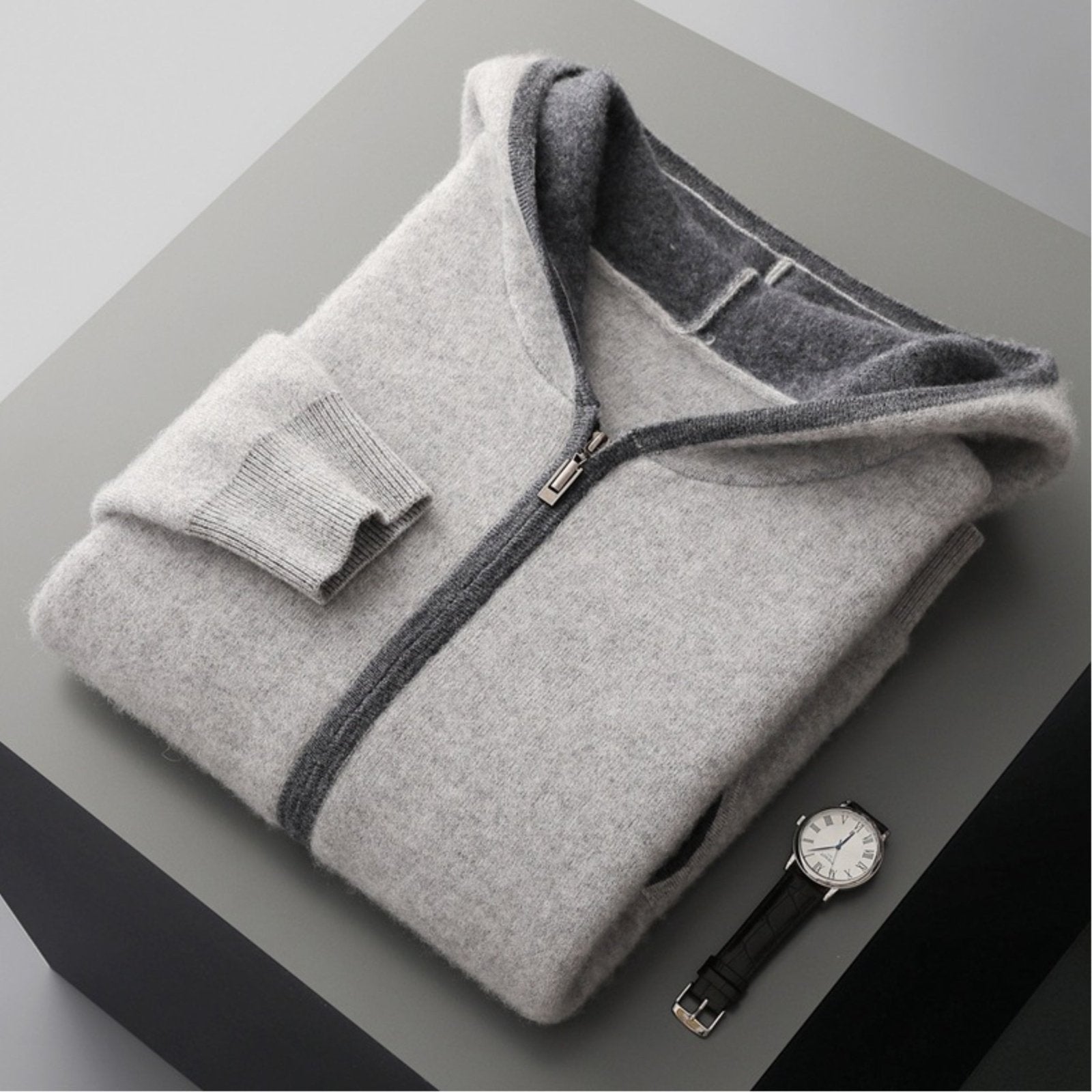 Frostpeak – Cashmere Hoodie - Hilltop Nord