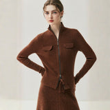 Calista – Cashmere Wool Cardigan - Hilltop Nord