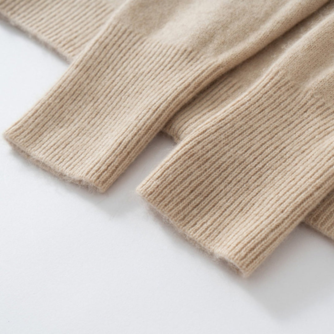 Crestflow – Cashmere Wool Zip Cardigan - Hilltop Nord