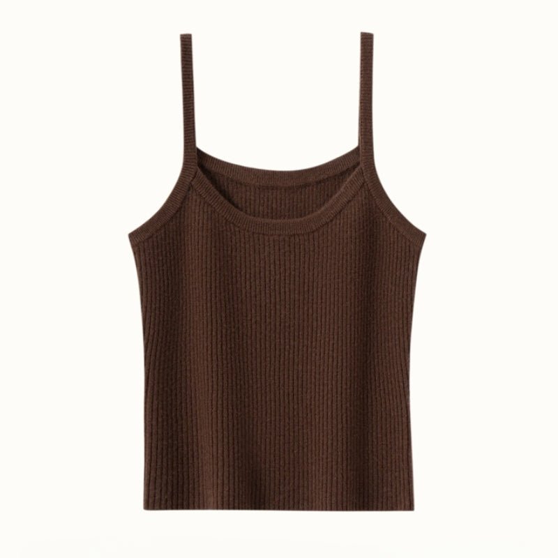 Valeweave – Cashmere Wool Tank Top - Hilltop Nord