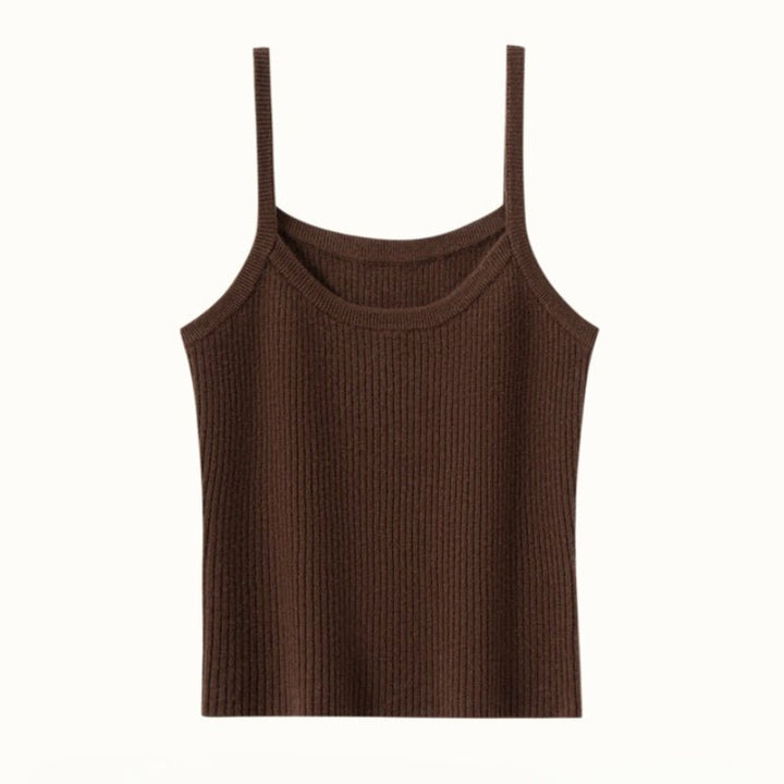 Valeweave – Cashmere Wool Tank Top - Hilltop Nord