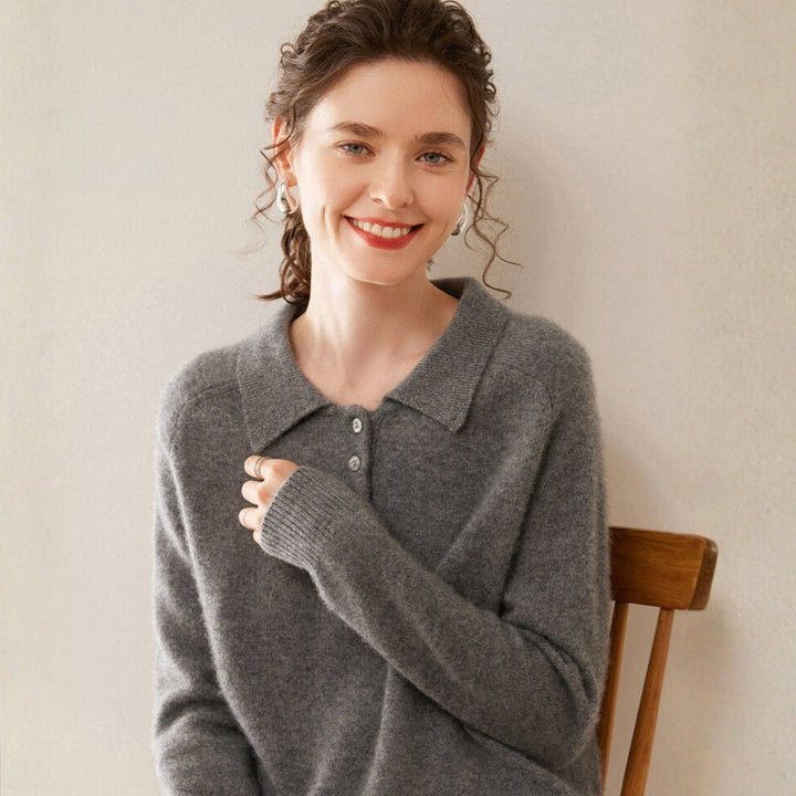 Azure – Cashmere Wool Sweater - Hilltop Nord