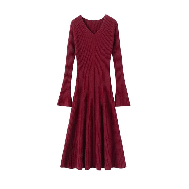 Fjordline – Cashmere Wool Dress - Hilltop Nord