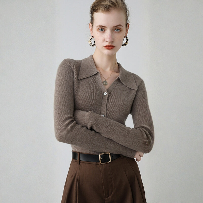 Seraphina – Cashmere Wool Cardigan