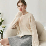 Frostpetal – Cashmere Wool Sweater - Hilltop Nord