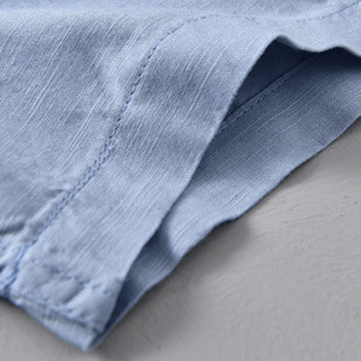 Coastline - Linen Short Sleeve - Hilltop Nord