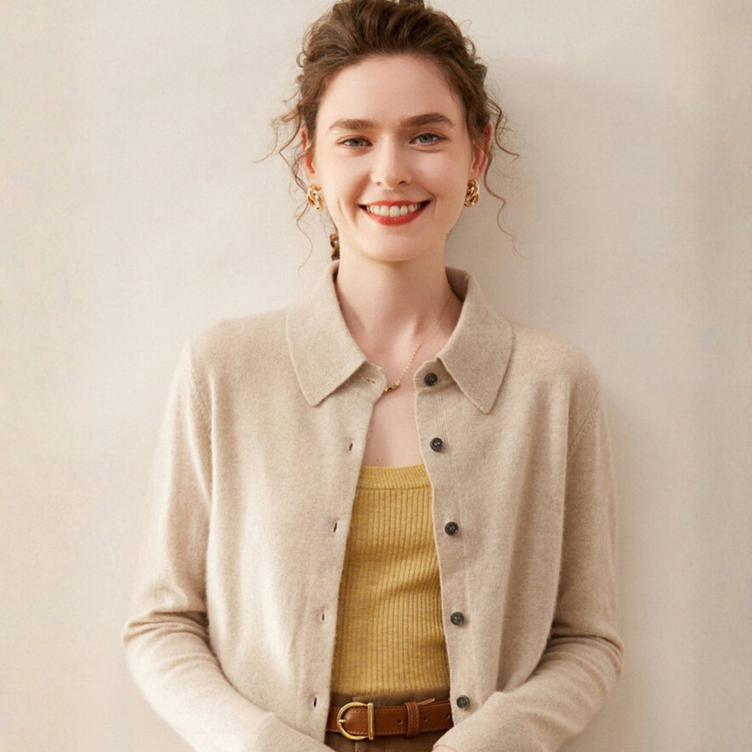 Embercliff – Cashmere Wool Cardigan - Hilltop Nord