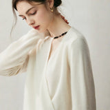 Sylvana – Cashmere Wool Sweater - Hilltop Nord