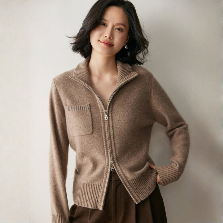 Wovengale – Cashmere Wool Cardigan - Hilltop Nord