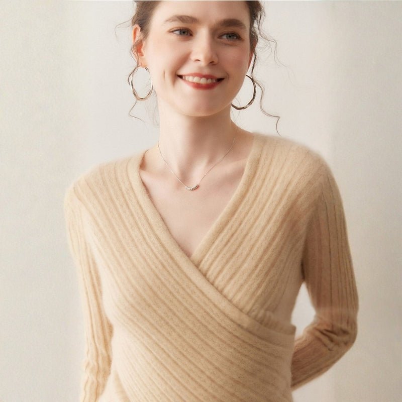 Crossveil – Cashmere Wool Top - Hilltop Nord