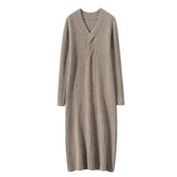 Mistveil – Cashmere Wool Dress - Hilltop Nord