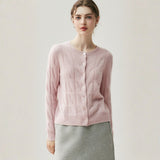 Ridgecable – Cashmere Wool Cardigan