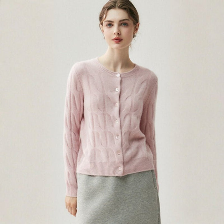 Ridgecable – Cashmere Wool Cardigan - Hilltop Nord