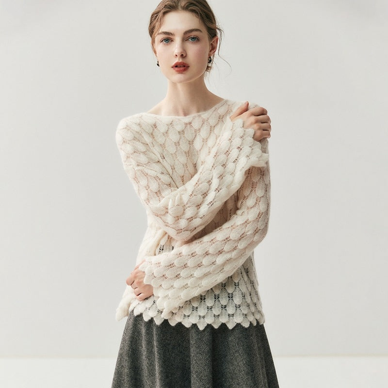 Scaleweave – Cashmere Wool Sweater