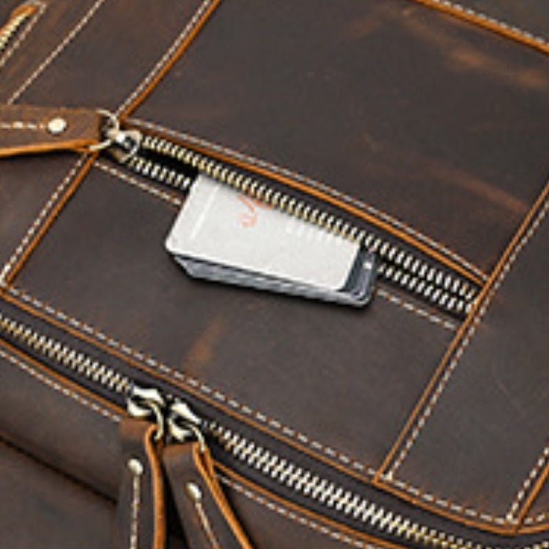 Overland – Leather Backpack - Hilltop Nord