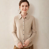 Embercliff – Cashmere Wool Cardigan - Hilltop Nord