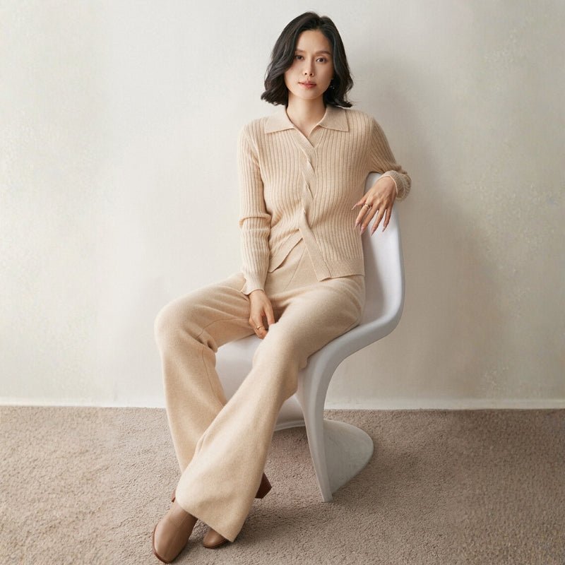 Oaktwist – Cashmere Wool Cardigan - Hilltop Nord